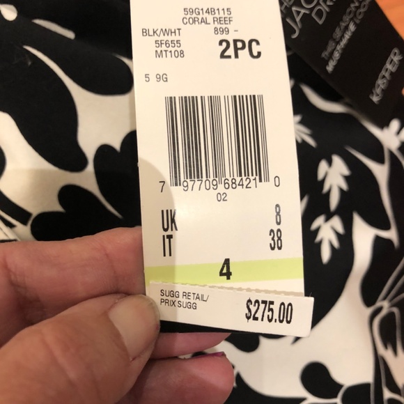 Vintage Quality Medium 2 Piece Dress and Coat Set - Picture 5 of 9